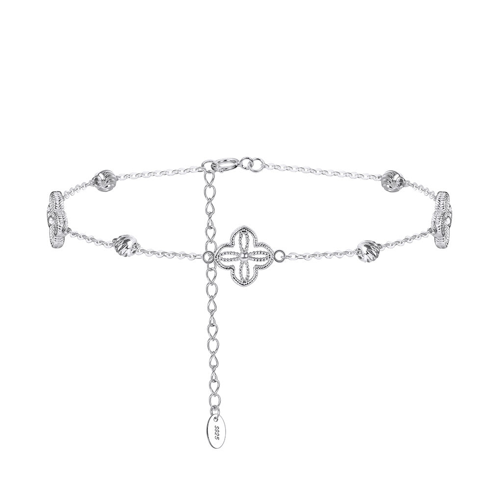 Kleeblatt Armband · Filigran · 925 Silber