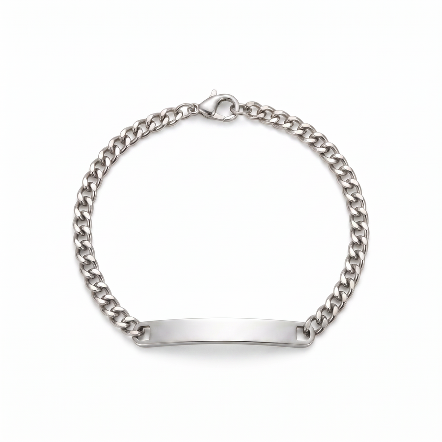 Armband mit Gravur – Edelstahl